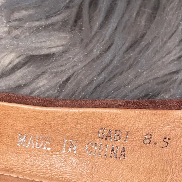 EUC RARE Jeffrey Campbell Gabi Flat Snakeskin Embossed Toe Size 8.5 - Picture 8 of 8